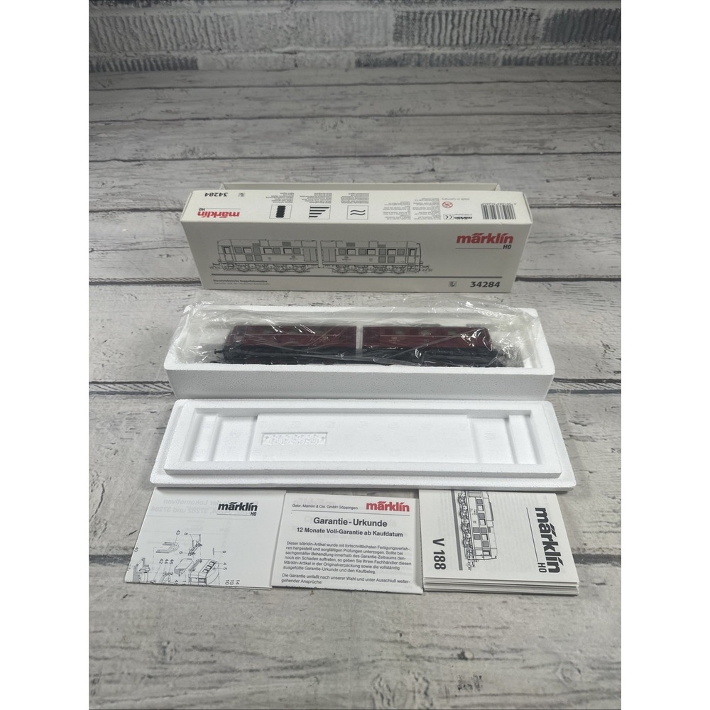 Marklin Ho SCALE 34284 DB BR 288 Diesel Electric Double Locomotive Delta Digital